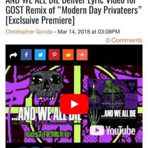 Modern Day Privateers (Gost Remix II) Premiered On PureGrainAudio.com